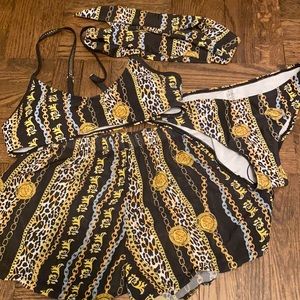 Bathingsuit with Matching Shorts